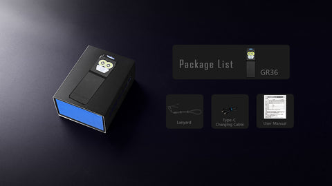IMALENT GR36 peak clip EDC Torch