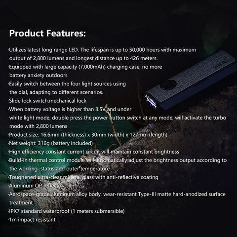 IMALENT GR35 4 in 1 EDC Torch
