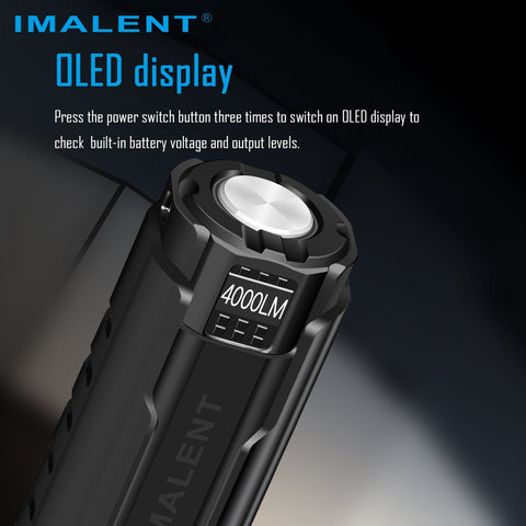 IMALENT LD70 4000 Lumens Brightest Mini Torch - imalentstore.co.uk