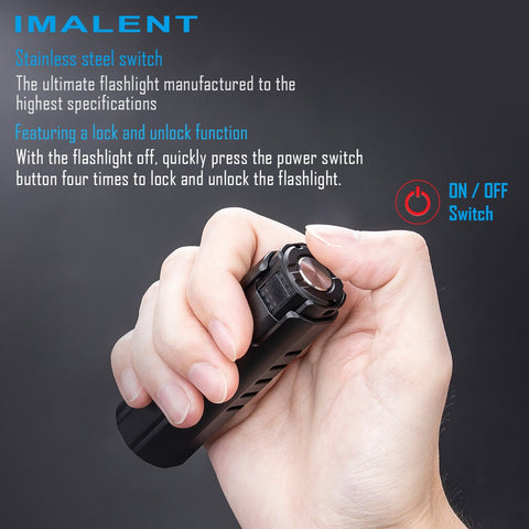 IMALENT LD70 4000 Lumens Brightest Mini Torch - imalentstore.co.uk