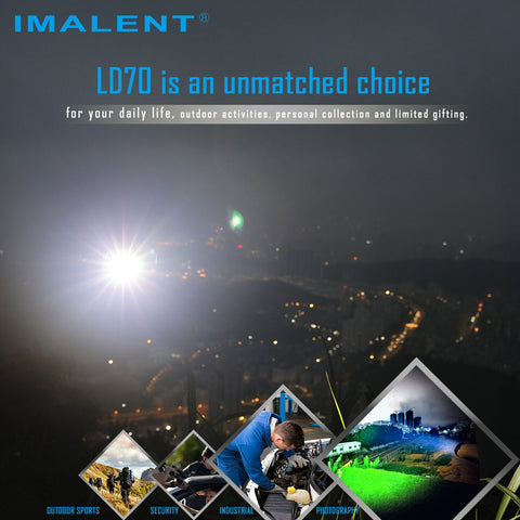 IMALENT LD70 4000 Lumens Brightest Mini Torch - imalentstore.co.uk