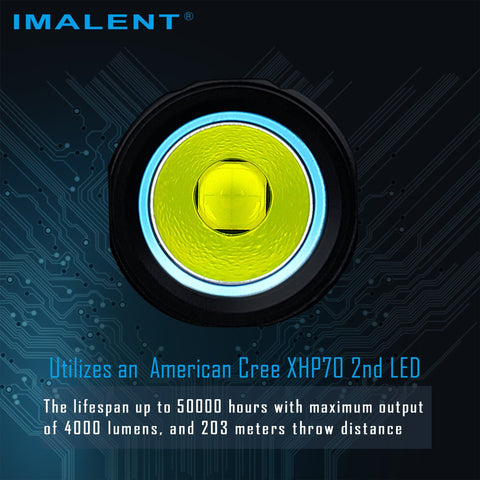 IMALENT LD70 4000 Lumens Brightest Mini Torch - imalentstore.co.uk