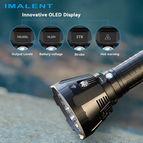 IMALENT MS18 Brightest Torch 100,000 Lumens