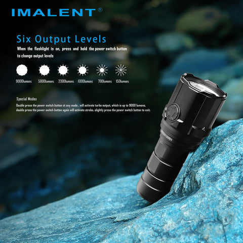 IMALENT R30C 9000 Lumens Torch - imalentstore.co.uk