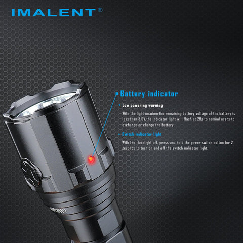 IMALENT R30C 9000 Lumens Torch - imalentstore.co.uk