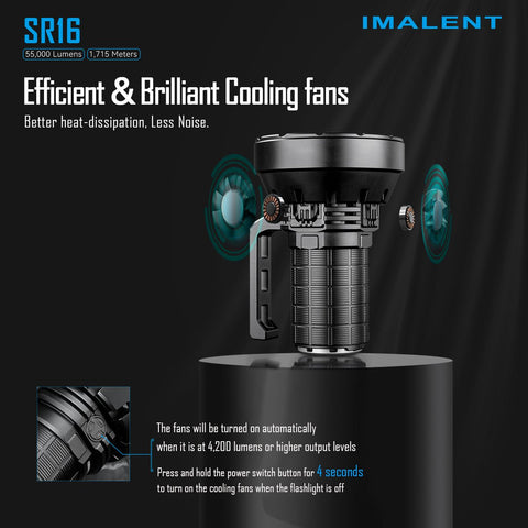 IMALENT SR16 55000 Lumen Torch - imalentstore.co.uk