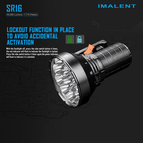 IMALENT SR16 55000 Lumen Torch - imalentstore.co.uk